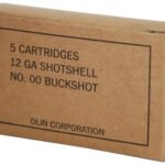 Winchester Military Grade 12 Ga, 2.75", 1325 FPS, 9 Pellets, 00 Buckshot, 5rd Box