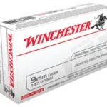 Winchester 9mmLuger 147gr Jacketed Hollow Point 50 Per Box/10 Case
