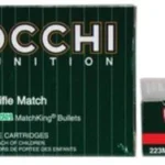 Fiocchi Exacta Rifle Match .223 Rem 77gr, Sierra Match King, 20rd Box