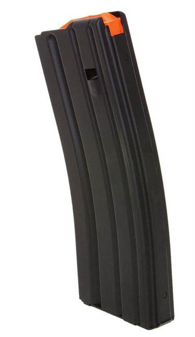 766897410024__60705.1745853743.jpg DURAMAG AR Magazine, 223 Rem/556NATO, 30Rd, Black, Orange Anti-Tilt AGF Follower - Image 1