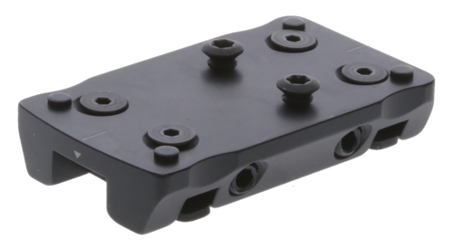 SSI135998__77715.1786569138.png Truglo Red Dot Sight Mount, For Shotgun Vent Rib Barrel with 0.236" to 0.395" Vent Ribs Width, Fits TRUGLO TRUTEC Micro (TG8100B, TG8100BM, TG8100G), Vortex, EOTech, Burris, Meopta, and More), Nitride Black - Image 1