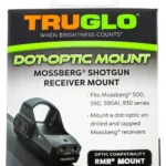 TruGlo TG Shotgun Receiver Mount Black Mossberg Trijicon RMR