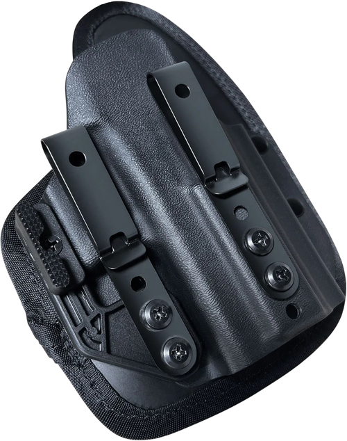 SSI155187__21258.1786126885.png Adaptive Tactical Omnicarry HOFTAC Inside Waistband Black Polymer Belt Clip Fits Ruger/Canik/Glock Models - Image 1