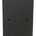 Skull Hooker Shoulder Flush Mount, Large, Powder Coat Black