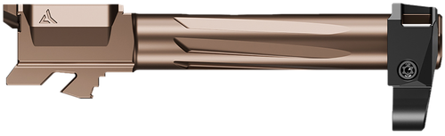 SSI173616__65362.1778333050.png Radian Weapons RAMJET, GLOCK 43X, Barrel with AFTERBURNER Compensator, 9mm, Radianite Finish, Bronze, INTRA-LOK Mounting System, Fits GLOCK 43X - Image 1
