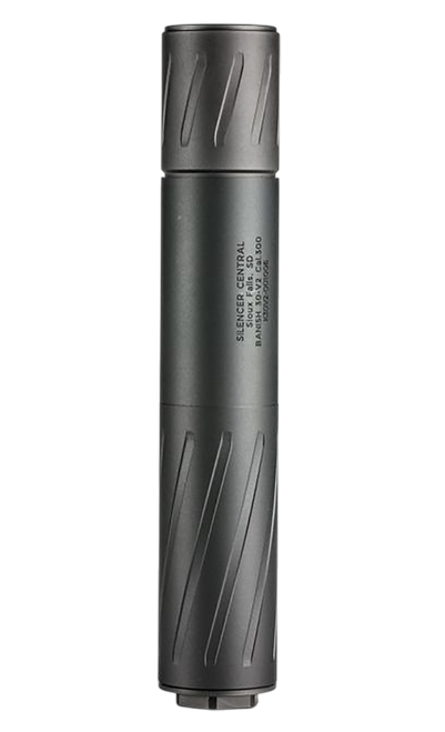 SSI180581__07049.1786042852-1.png Banish 30-V2, Modular Suppressor, .30 Caliber, Titanium Construction, Cerakote Black, 12.4oz, HUB Compatible, 5/8X24 Thread Pitch - Image 1