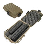 MTM Suppressor Case Holds 2 Suppressos Heat Treated Foam