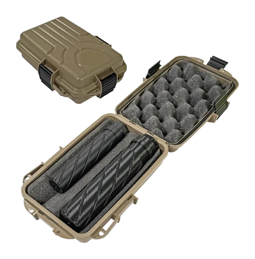 SSI192540__22289.1777413756.webp MTM Suppressor Case Holds 2 Suppressos Heat Treated Foam - Image 1