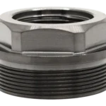 Rearden Atlas Titanium Thread Adapter, Compatible with All Rearden Muzzle Devices, For Suppressors with Inside Diameter Threading Bravo 1.375X24, DLC Finish, Black