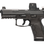 HK VP9A1 K Tactical w/Optic 9mm 15+1 4.70" Threaded Barrel, Black Polymer Frame w/Picatinny Rail, Textured Grip, Vortex CCW Dot Sight Included