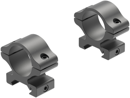 leupold-55860__24634.1702396112.png Leupold Rifleman Rings, Weaver Style, Medium 1" Diameter, Black - Image 1