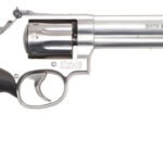 Smith & Wesson Model 648 22 WMR, 6" Barrel, Stainless Steel, Black Synthetic Grip, 8rd